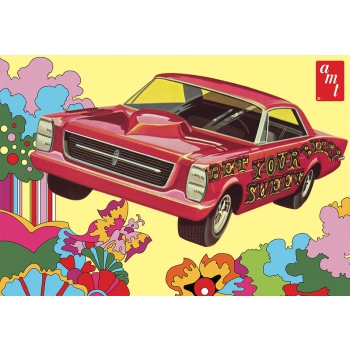 Plastikmodell – 1:25 1966 Ford Galaxie „Sweet Bippy“ Auto – AMT1393